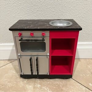 American Girl Grace French Bakery Oven Sink Counter Storage Combination Toy Set